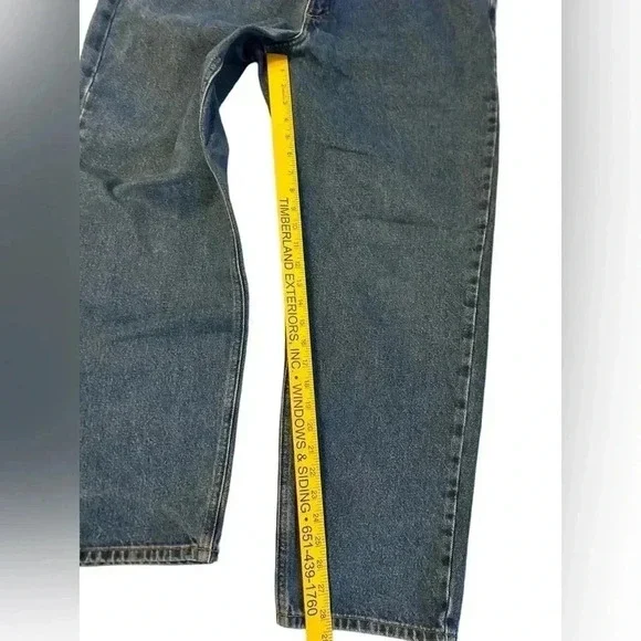 Carhartt Relaxed Fit Straight B17DST Men's Jeans Sz Tag=40x30 actual=40 x 29 EUC - Picture 8 of 11